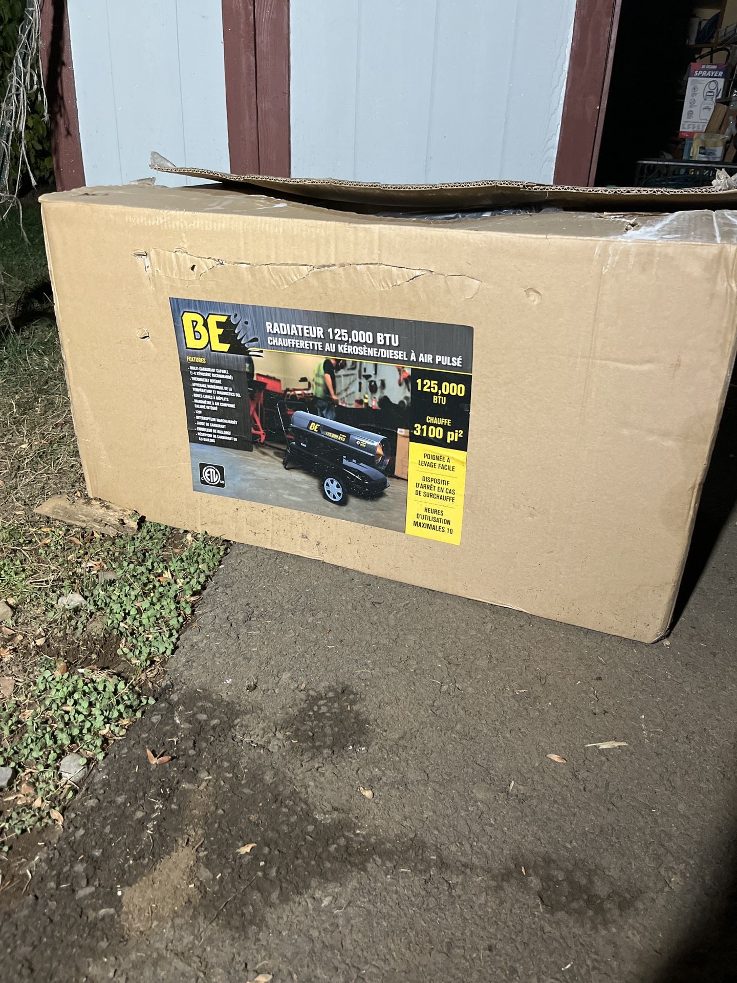 Kerosene/diesel Portable Heater