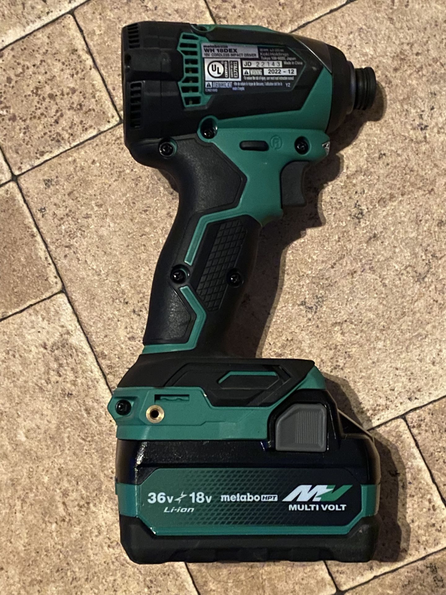 Metabo Impact Driver W/ Battery