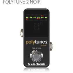POLYTUNE 2 NOIR - Guitar Tuner Pedal