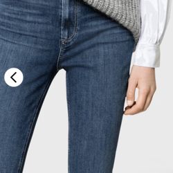 PAIGE Blue Wash Margot Ankle Jeans High Waisted Sz 27