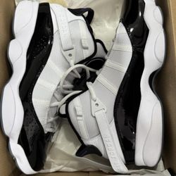 Jordan 6 rings black and white