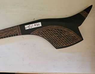 Fijian Carved Wooden War Club from Fiji