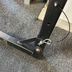 Hollywood 3 Bike Rack, Leans Forward For Back Hatch Access