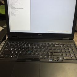 Dell Latitude 5580 Intel Core i5-6440HQ vPro (contact info removed) 16GB DDR4 Ram 512GB SSD