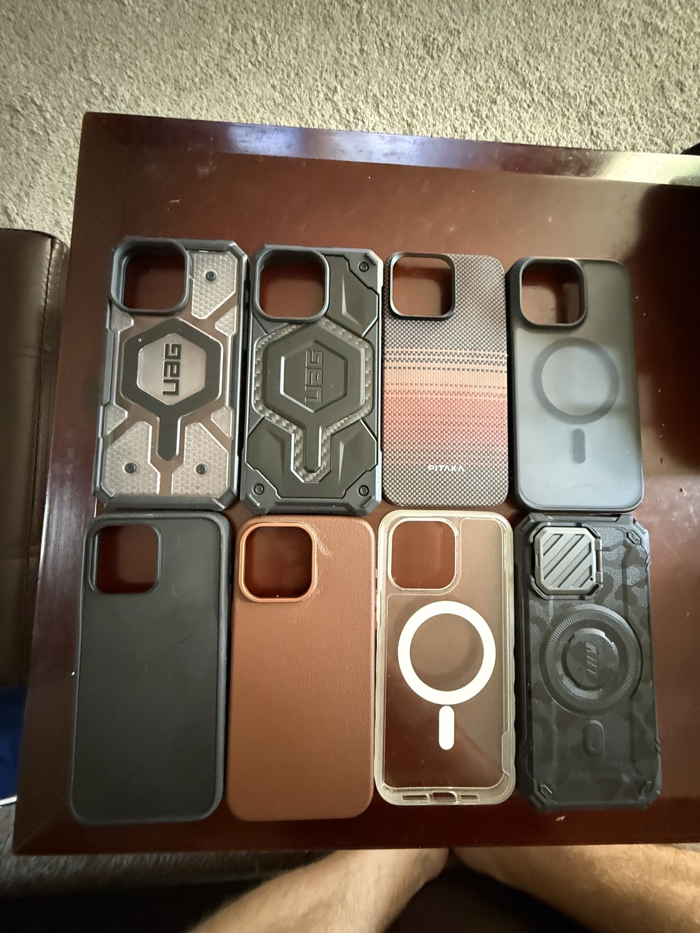 Assorted iPhone 15 Pro Max Cases