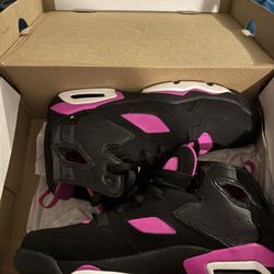 Fuschia Jordan Flights Sz 8.5 BRAND NEW 