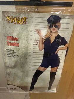 Sexy Police Halloween Costume size small