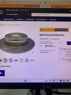 Acura Brake Rotor Set (Honda Element As Well - 50% Off Brand New 2 Each Rotors 