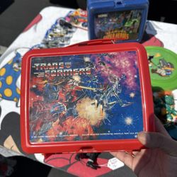 1984 Hasbro Transformers Lunch Box 