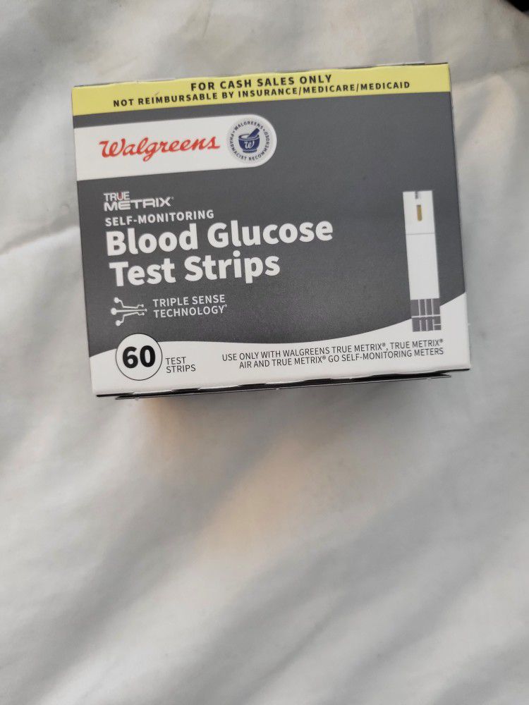 Blood Glucose Test Steps 60 Stips