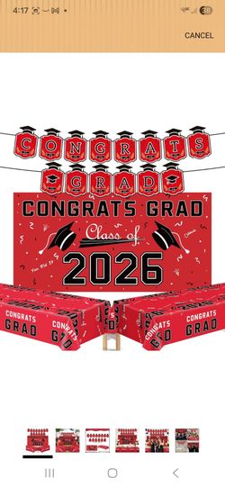 Red graduation pack