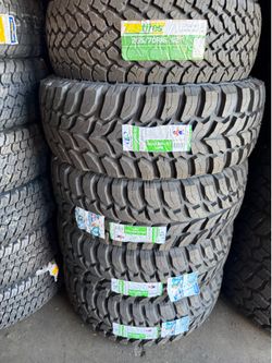 35X12.50R17 MT Free Mount And Balance Included