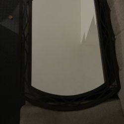 Heavy Bronze Framed Mirror
