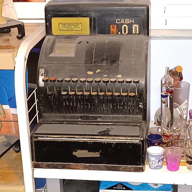 Antique N C R Cash Register