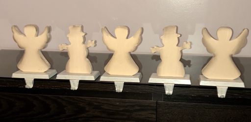 Christmas Stocking Holders (x5) Set - Never Used!