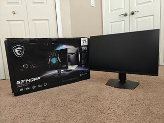 MSI 27" QHD 170Hz monitor