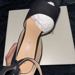Sun & Stone Black Heels