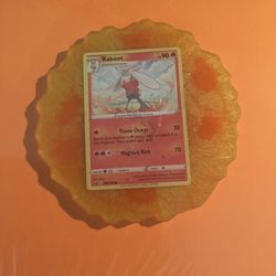 Homemade Raboot Pokémon Card