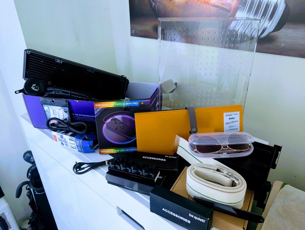 Random Things For Sale Accessories For PS5, Gaming Pc Parts, , Lenovo Legion Go Accessories, Nuphy Keyboard Case, Etc