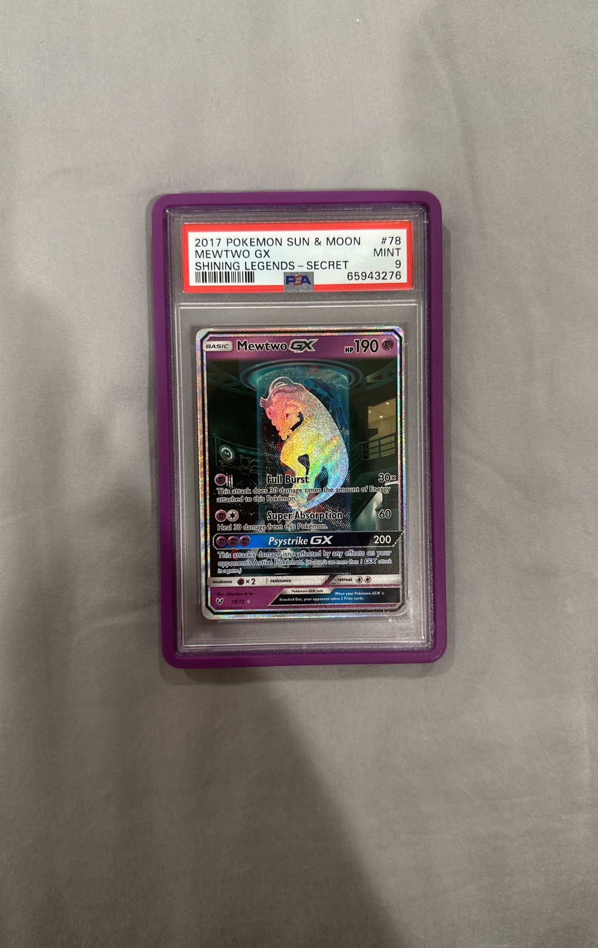 mewtwo gx shining fates