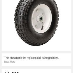 Wheelbarrow Wheels (4) 