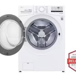 LG 4.5 Cu. Ft. Stackable Front Load Washer -New *read description