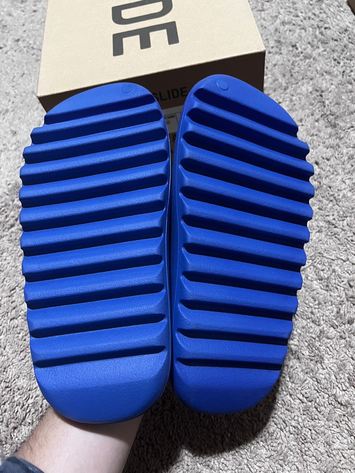 Yeezy Slides Size 8 Asking 140 Dollars