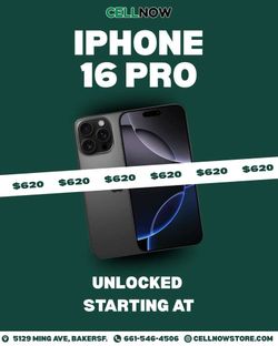 iPhone 16 pro Unlocked