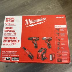 milwaukee combo kit