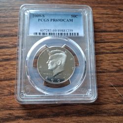 2009s Pr69 Dcam Half Dollar 