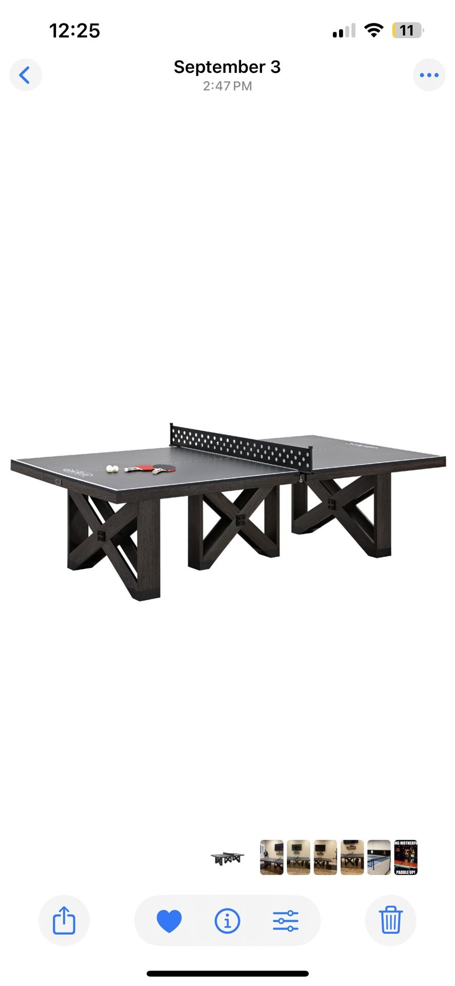 Barrington Ping Pong Table