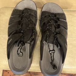 KEENS Men’s Size 14 Open Toe Open Heel Hiking Sandle Black Like New