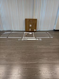 $40 #1816 (30” Tall X 29-105” wide) extra extra wide safety gate baby toddler or dog / heavy duty