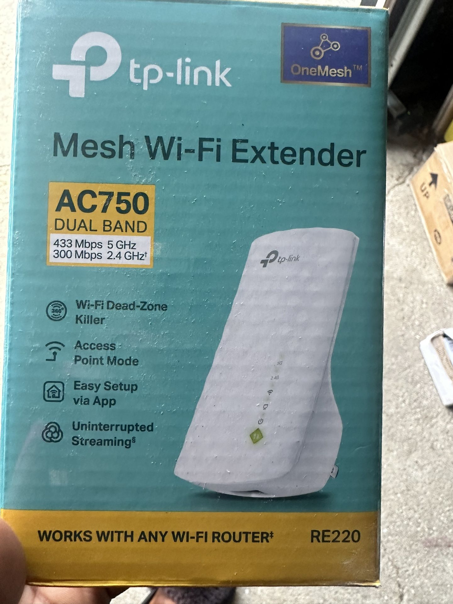 tp-link OneMesh™™ Mesh Wi-Fi Extender
