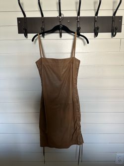 Gucci Leather Dress. New with tags