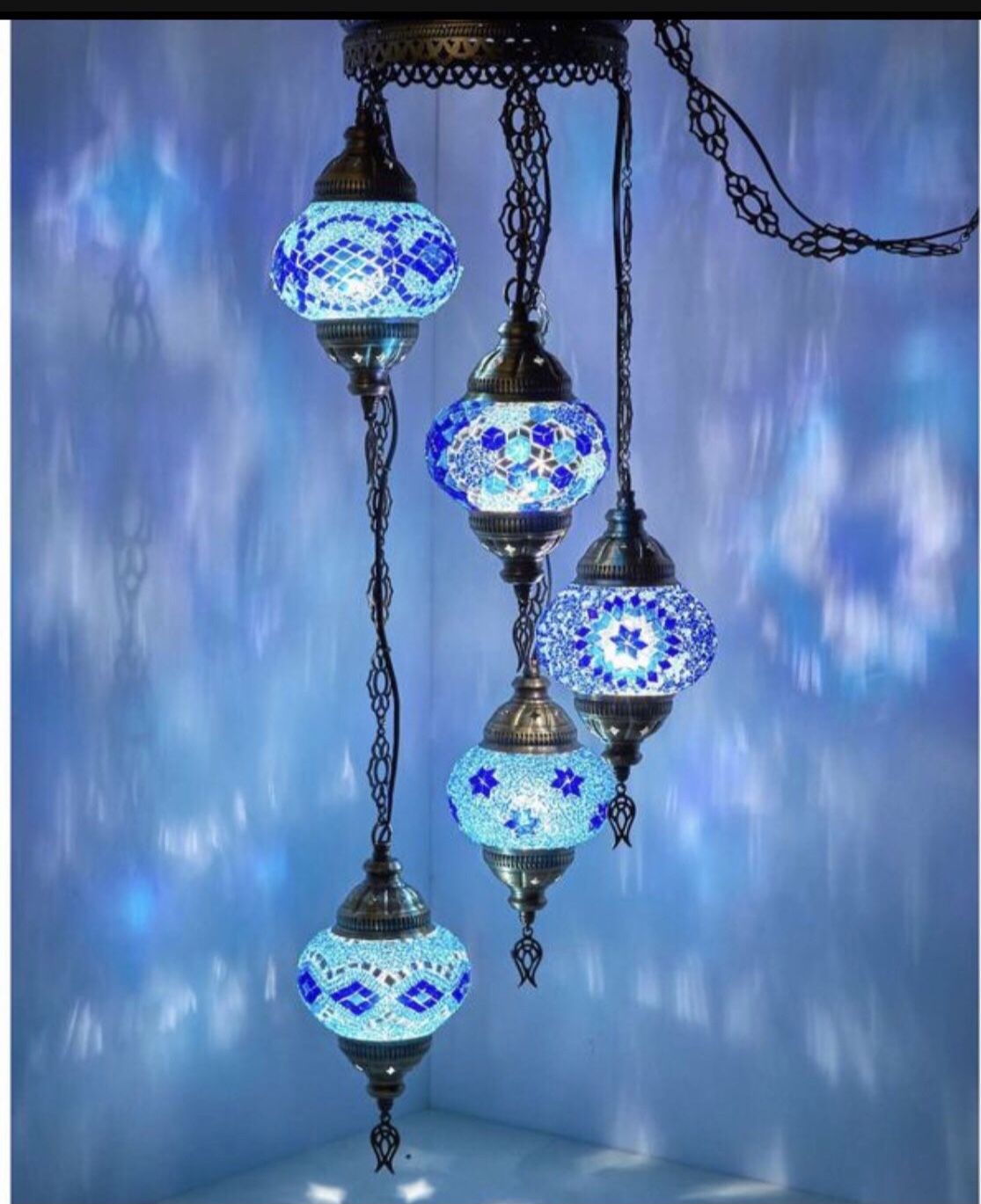 Handmade Hanging Lamps From Turkey 