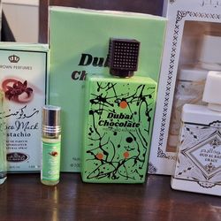 6 piece perfume/cologne bundle 3.4 oz