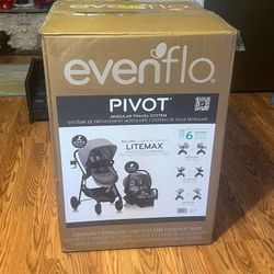 Evenflo PIVOT Car  Seat, stroller