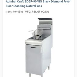 Black Diamond Fryer 
