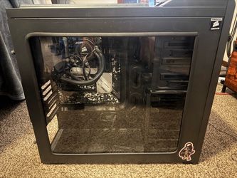 PC PARTS - Corsair 400R case, ASRock B450 Steel Legend MB, AMD Ryzen 5 3600, Corsair H70