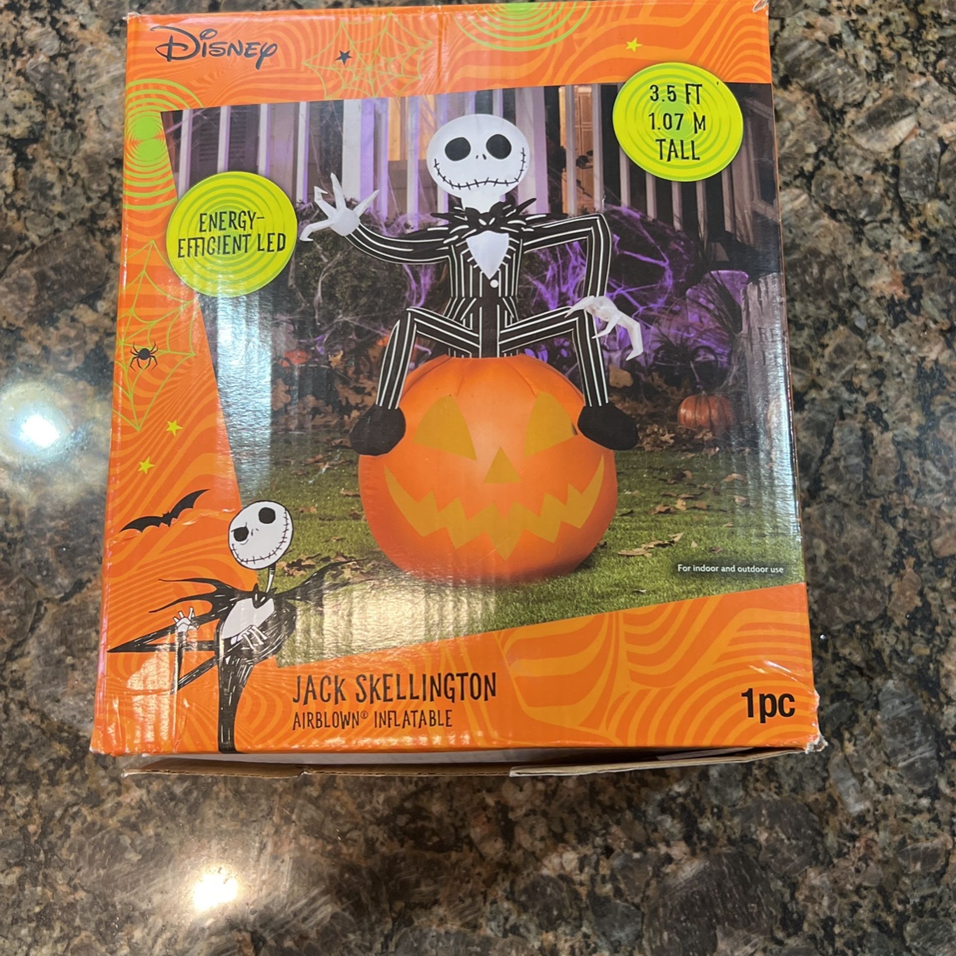Jack Skellington Halloween Prop Blow Up