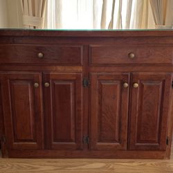 Traditional Solid Wood Cabinet