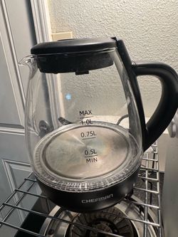 chef man hot water electric kettle