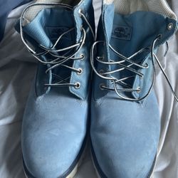 timberlands blue men boots 