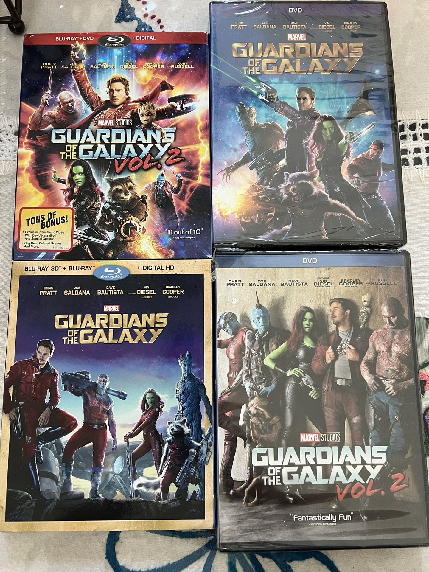 Blu-Ray And DVD