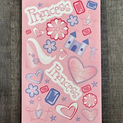 New Princess Scrapbook Stickers