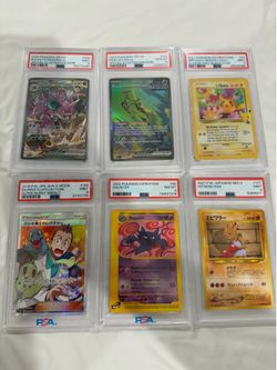 Pokemon PSA Slabs