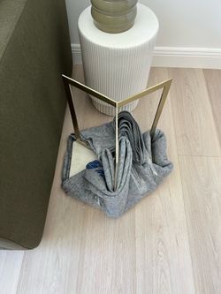 West Elm Marble side table