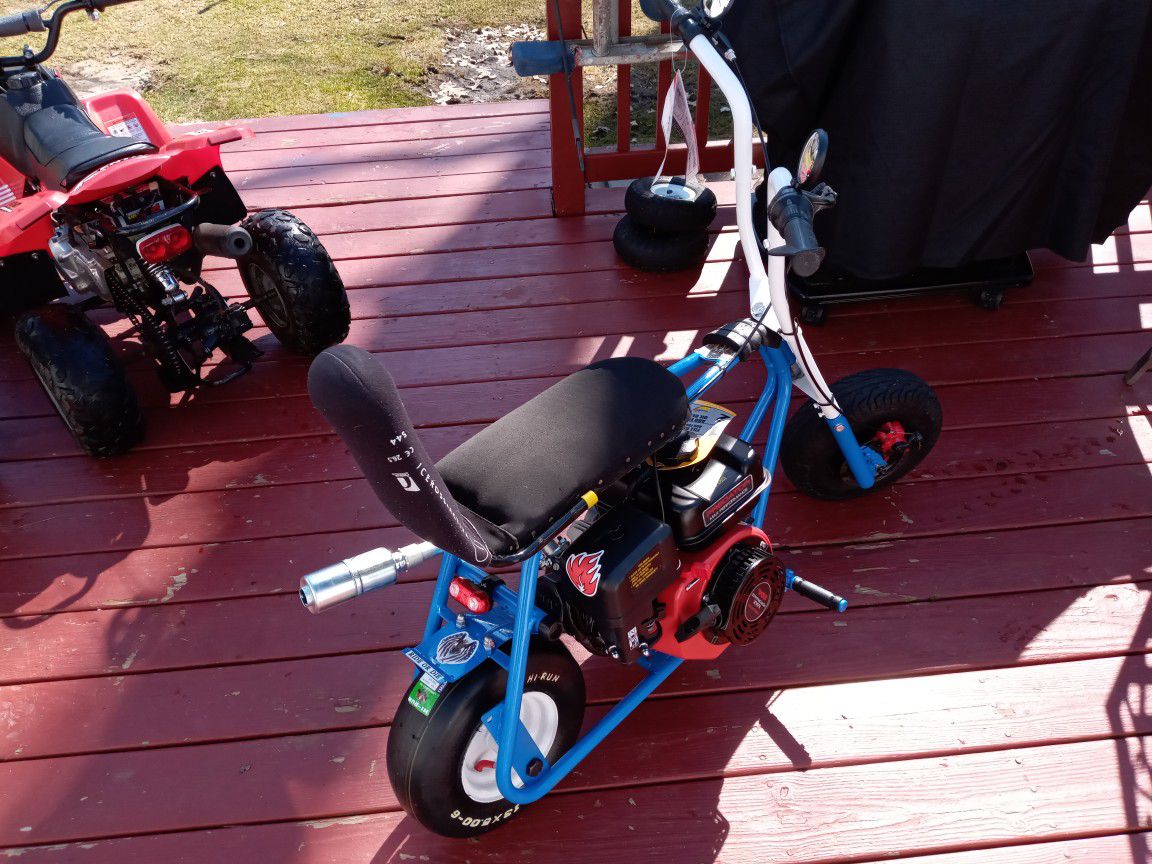 Mini Bike 100% Restored Predator Max 224 Her Name Is Lethal Threat For Sale 600 Cash