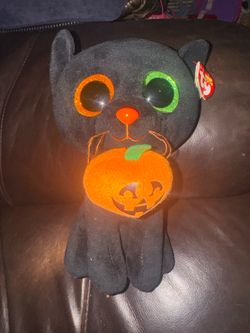 TY Black Cat Plush Delivery Make An Offer